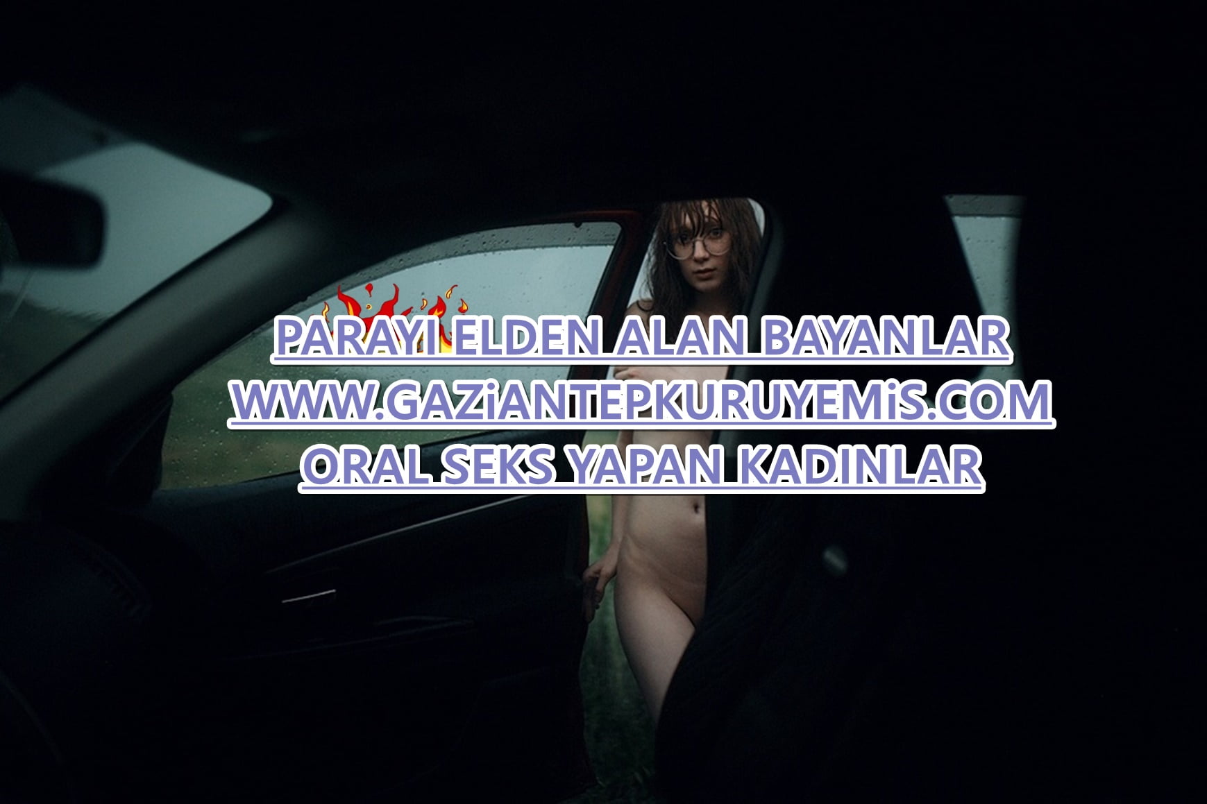 Arabada Görüşen Kıvırcık Saçlı Escort